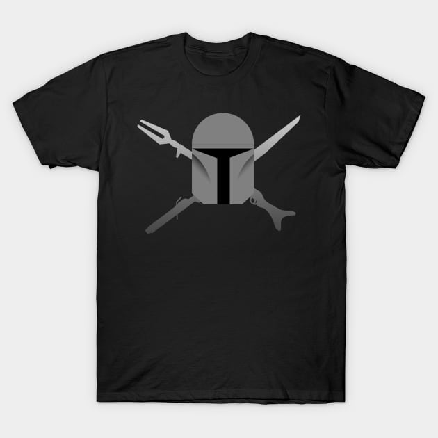 Skull and Bones (simple) T-Shirt by TSOL Games